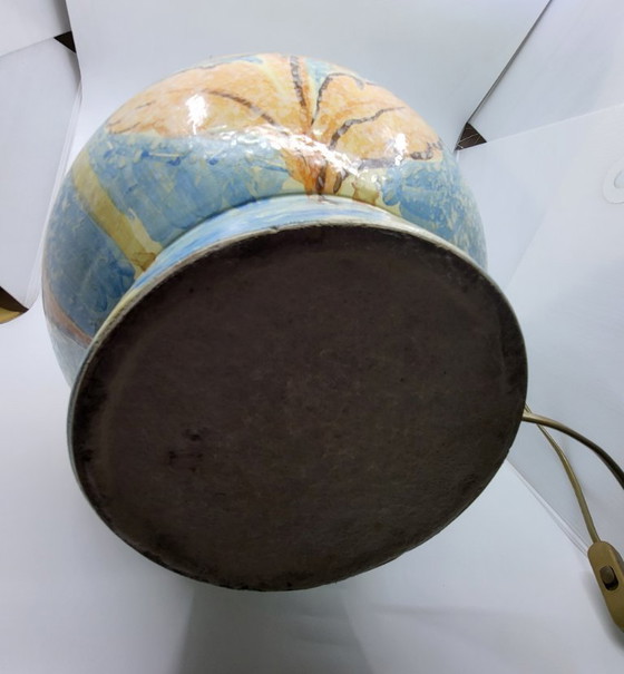 Image 1 of Hubert Olivier Ceramic Lamp, France Design