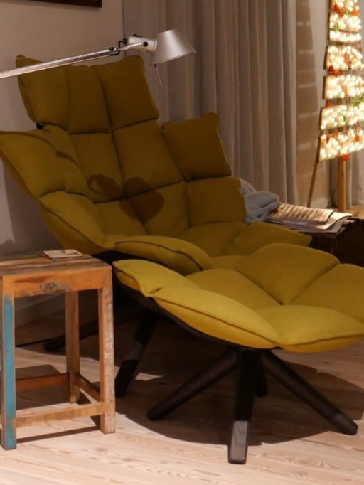 Fundas de asiento y puf HUSK (B&B Italia, Patricia Urquiola))