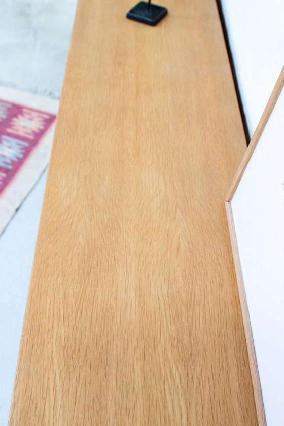 Image 1 of WK Möbel libreria a ripiani alti in rovere vintage