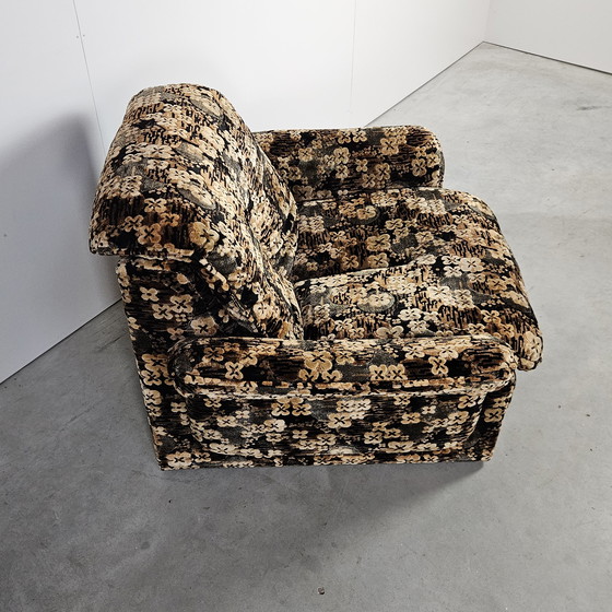 Image 1 of Fauteuil vintage Flower Power