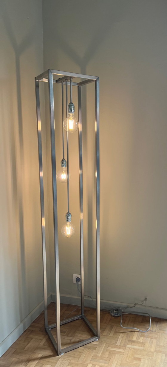 Image 1 of Lampe sur pied rétro au design vintage, lampe de lecture