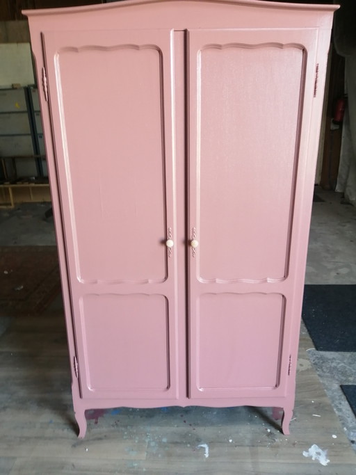 Armadio vintage color bordeaux 91