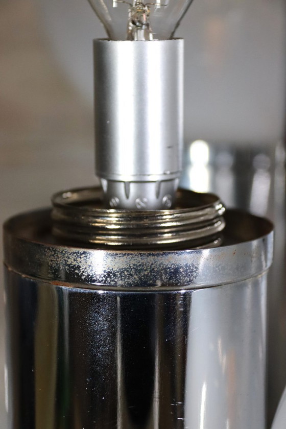 Image 1 of Goffredo Reggiani – Organ / Chrome Tube Floor Lamp – Italy – 1970s