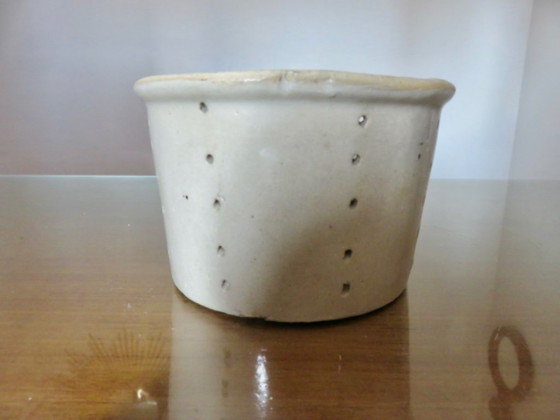 Stampo per formaggio antico XXL in gres smaltato, 1900 – Oggetti decorativi, Ceramic (photo 4 of 12)