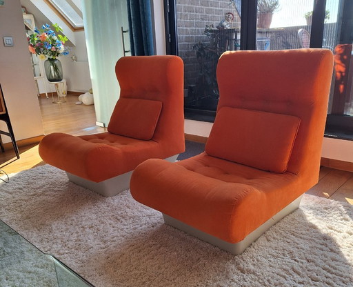 Space Age Otto Zapf Sofa für Vitsoe, 2er-Set
