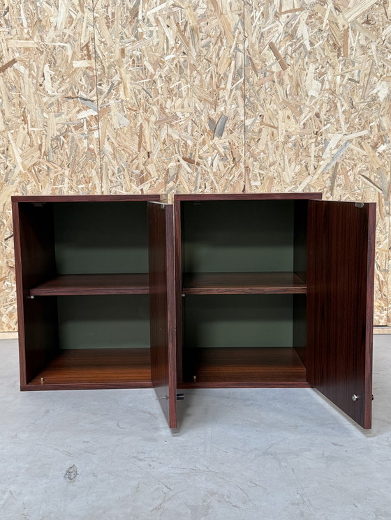 Image 1 of Scandinavian Danish design rosewood cabinets Vintage