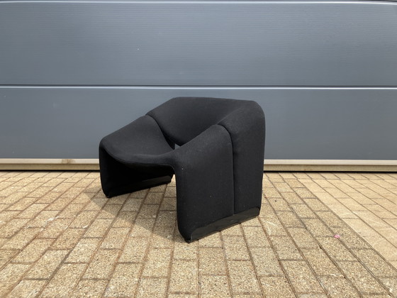 Image 1 of Artifort Groovy F598 y silla Tongue F577, Pierre Paulin para retapizar