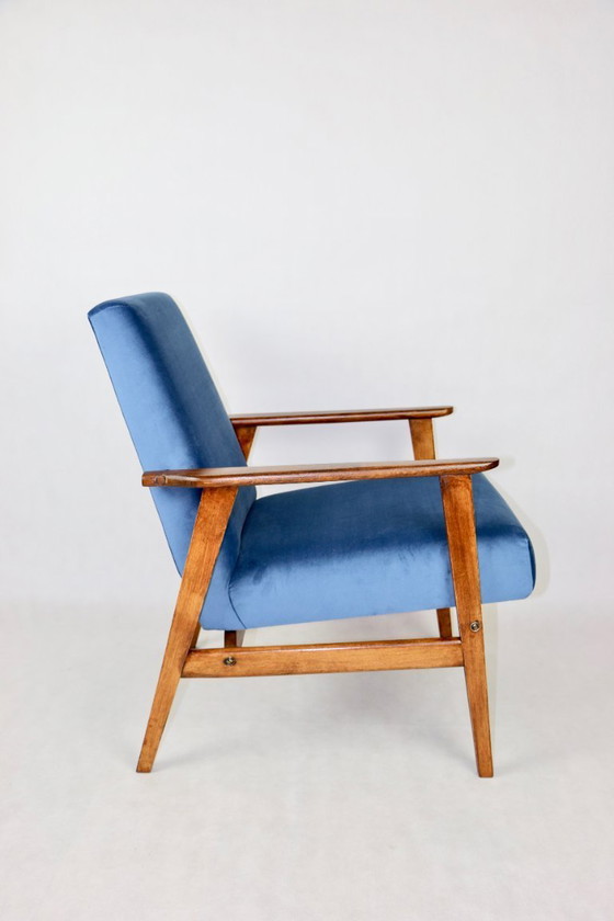 Image 1 of Poltrona vintage Ocean Blue Fox, anni '70