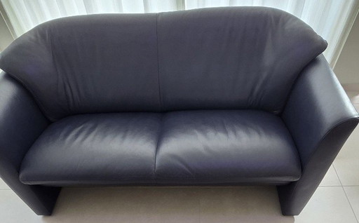 Leolux Morion Ledersofa - 2,5 Sitzer