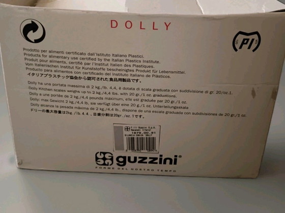 Image 1 of Balance de cuisine Dolly Guzzini - Ennio Pasini - Années 80'90 - Vintage