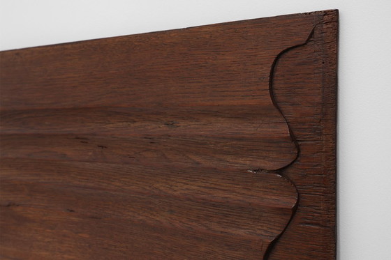 Image 1 of Panel gótico tallado en roble del siglo XVI, Bélgica