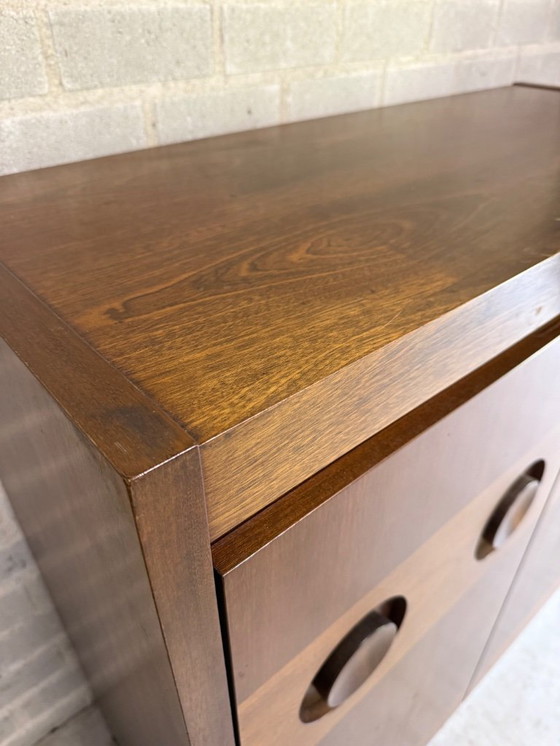 Image 1 of Brutalistisch mahonie kabinet