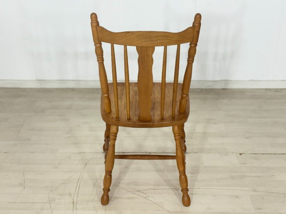 Image 1 of Très belle chaise / chaise de salle à manger de style campagnard / chaise de cuisine en bois / chaise d'entrée vintage