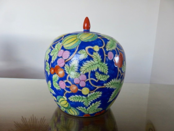 Image 1 of Chinese porcelain ginger jar, early 20th century