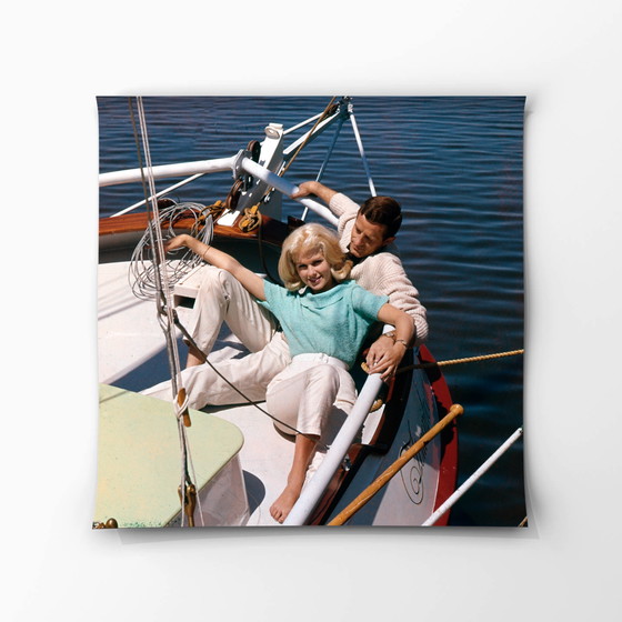 Image 1 of 1x Obra de Arte - Vela, Kaag (Países Bajos) 1962 color analógico