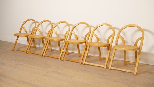 Satz von 6 Klappstühlen | Arca | Gigi Sabadin für Crassevig
