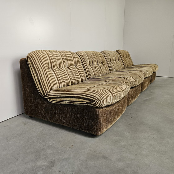 Image 1 of Vintage modulaire bank, 4 delig