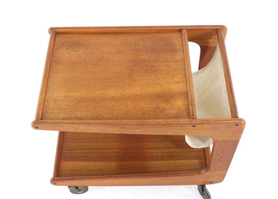 Image 1 of Carrello Sika mobler con portariviste vintage danese