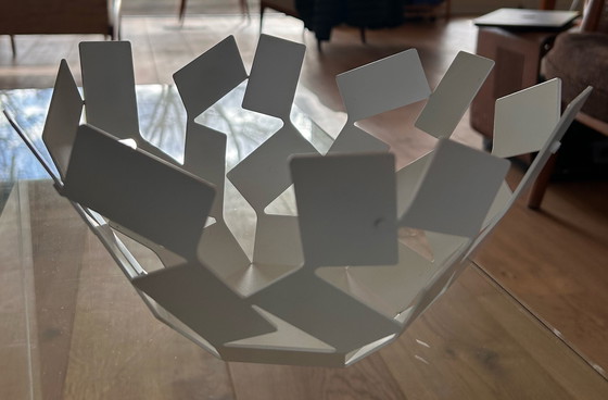 Image 1 of Coupe à fruits blanche Alessi