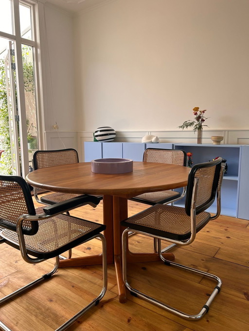 Mid Century Deens design uitschuifbare tafel