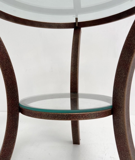 Image 1 of Satz Art-Deco-Beistelltische von Pierre Vandel, 1960er Jahre