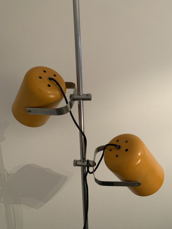 Image 1 of Lampe de designer Gepo jaune ocre des années 1970