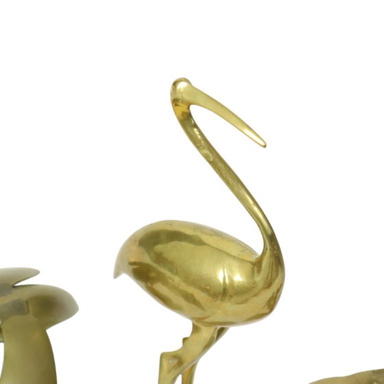 Image 1 of Gru in ottone Hollywood Regency