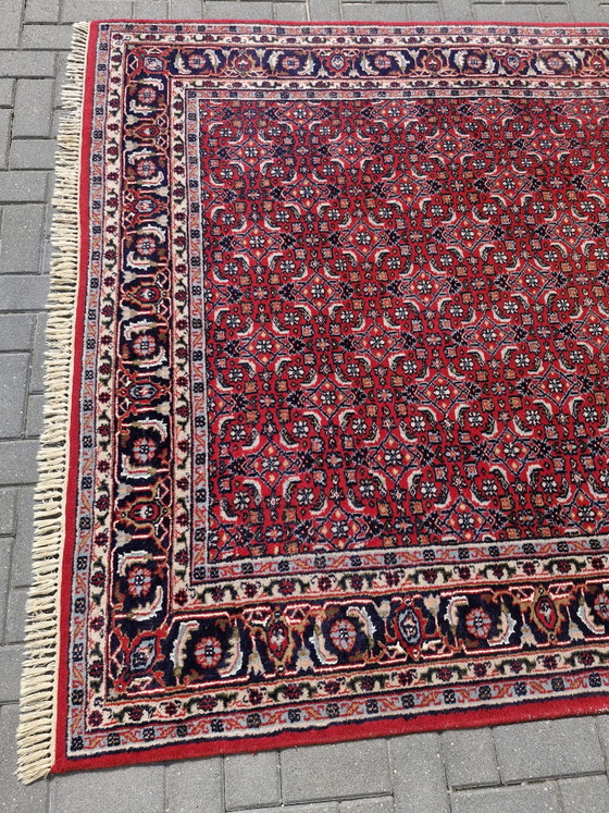 Vintage Handgeknoopt Perzisch Bidjar Tapijt – Iran – 305 x 200 cm – Vloerkleden en tapijten, Cotton, Wool (photo 8 of 15)