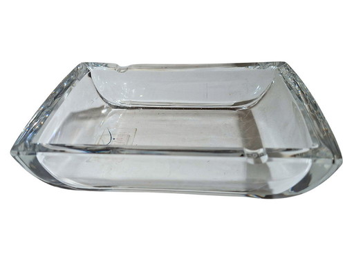 Cendrier en cristal Corba de prestige - Fabriqué en Italie - 3 kg