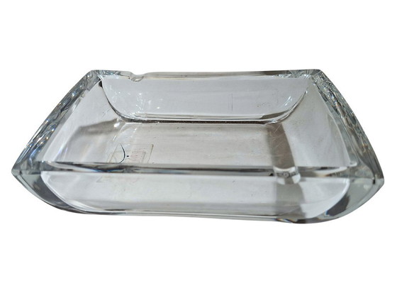 Image 1 of Cendrier en cristal Corba de prestige - Fabriqué en Italie - 3 kg