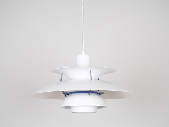 Pair of 2 PH 5 Pendant Lamps by Poul Henningsen, Louis Poulsen – Aluminium (photo 4 of 12)
