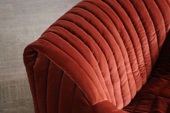 Image 1 of Sillones Cinna Sandra de terciopelo de Annie Hieronimus, años 70. Juego de 2