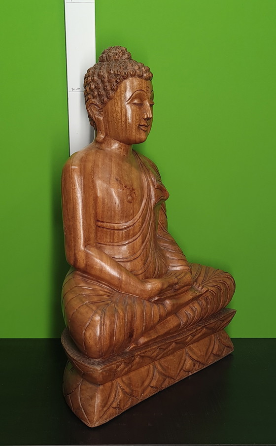 Image 1 of Sehr schöne Buddha-Statue Holz