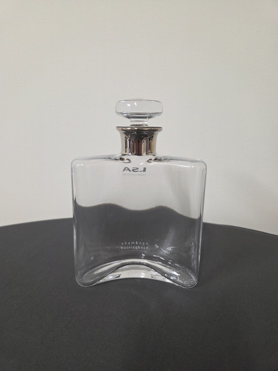 Image 1 of Bouteille carafe LSA soufflée à la bouche 350 ml - neuve en boîte