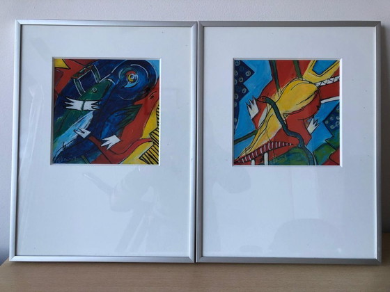 Image 1 of Ensemble de peintures de Renske Koning