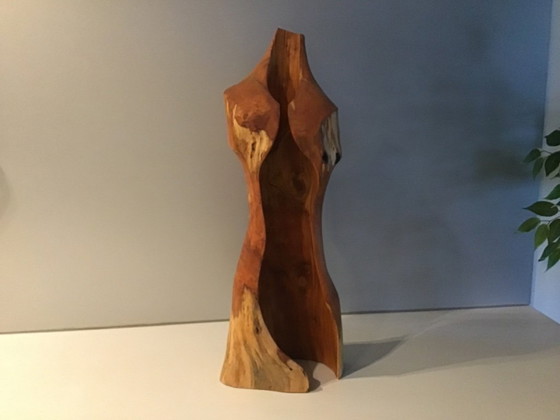Image 1 of Wooden torso by Bart Ensing Nature Art