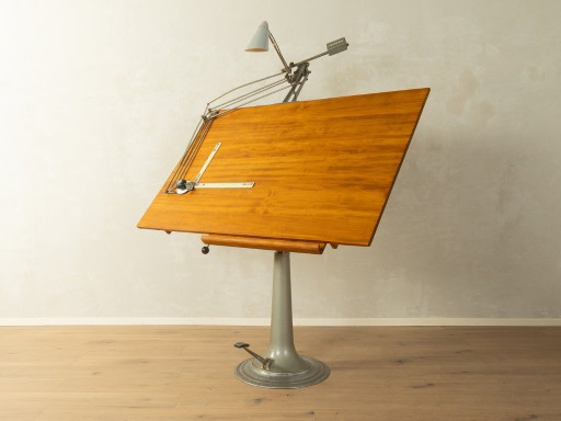 Tekentafel uit de jaren 50, Domkraft AB Nike Eskilstuna – bureau, Metal, Wood (photo 2 of 17)