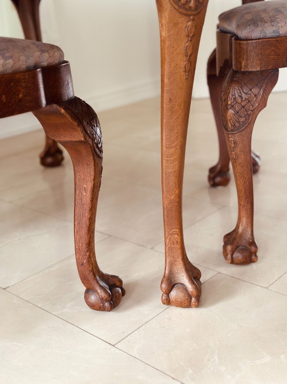 Image 1 of Chippendale round table