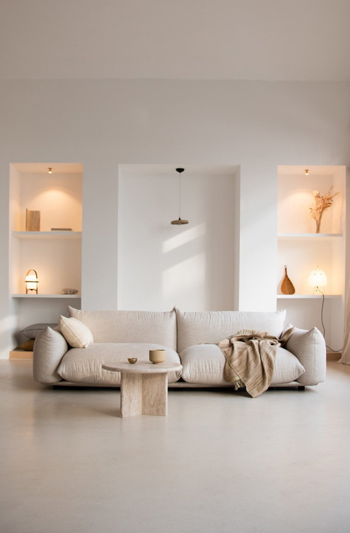 Arflex Marenco 4 seater sofa 96x255cm in fabric T show model