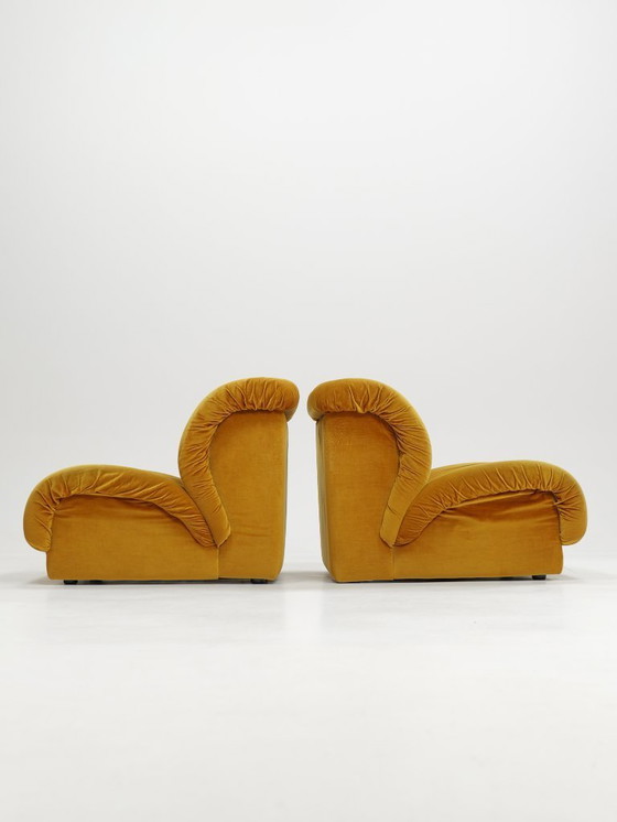 Image 1 of Pair of Doimo Salotti Lounge Chairs, 1970s