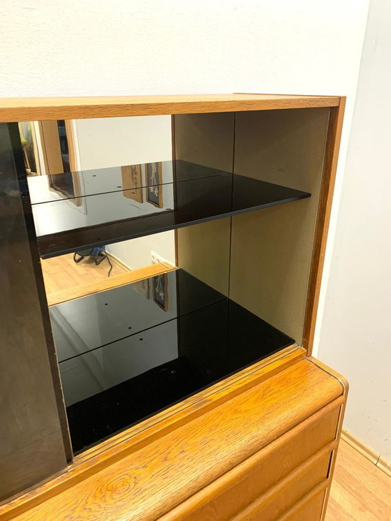 Image 1 of Cómoda retro con extensión, Bohumil Landsman, década de 1960, Checoslovaquia