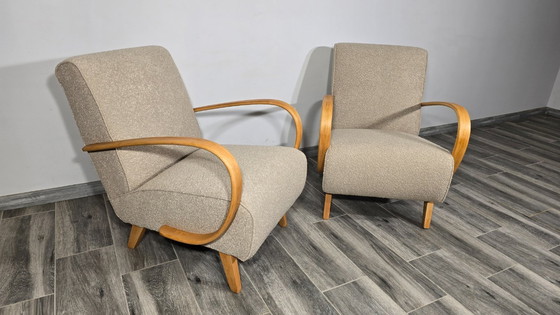 Image 1 of Sillones de Jindrich Halabala, juego de 2