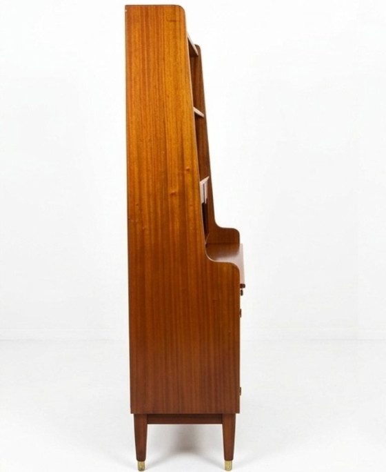 Image 1 of Scrivania-libreria vintage in teak, anni '60