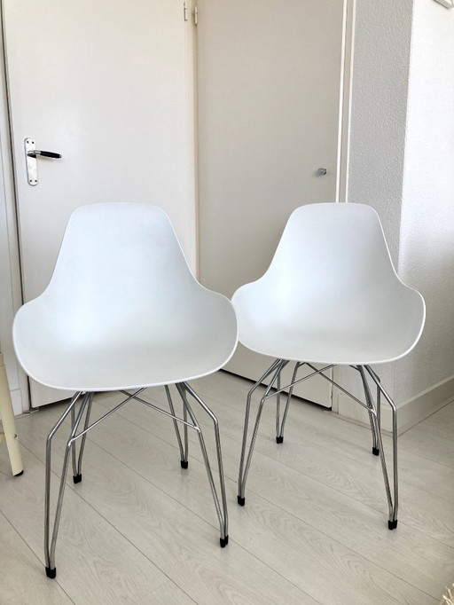 2x Kubikoff Dimple Chair - Diamond base