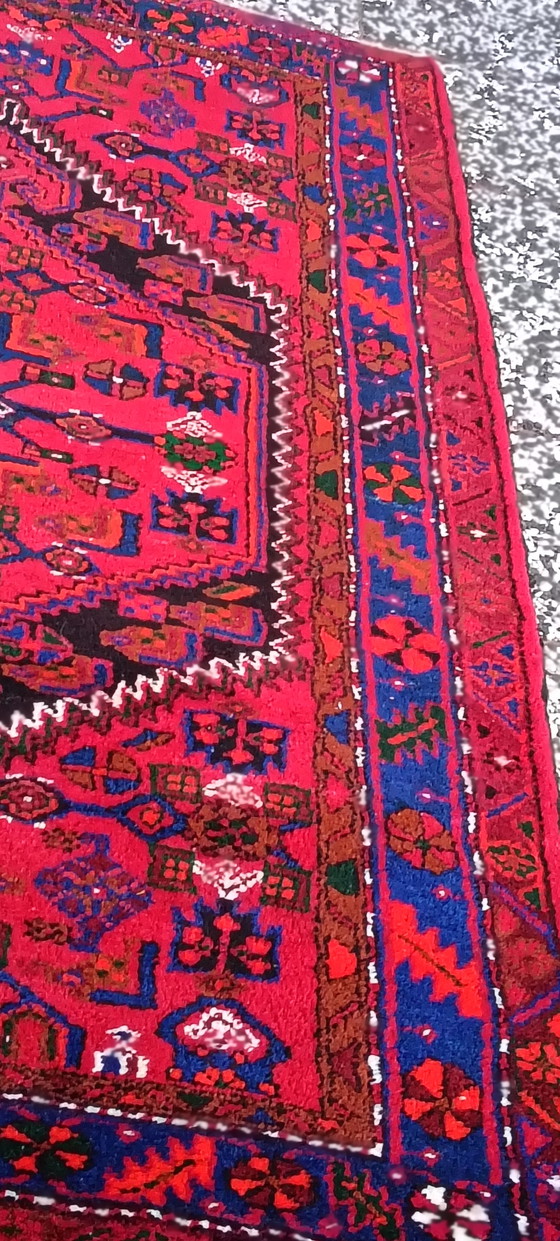 Image 1 of Hand-knotted vintage Persian rug 223x132cm