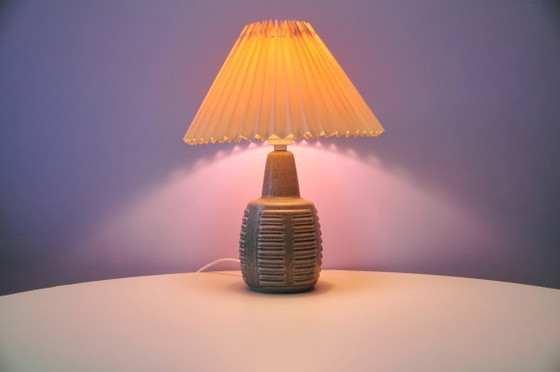 Lampada da tavolo vintage verde menta Søholm, Lampade da tavolo, Ceramica, Tessile, Beige (foto 2 di 6)
