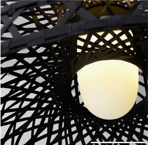 Preciosa lámpara colgante negra – Moooi, tafellampen, Bamboo, Metal (photo 2 of 7)