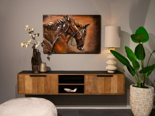 Arte in metallo 3D - Cavalli – RT Design, kunst, Design