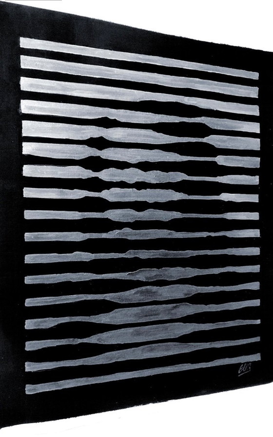 Image 1 of Walter Geraci - Gioconda Stripes Silver
