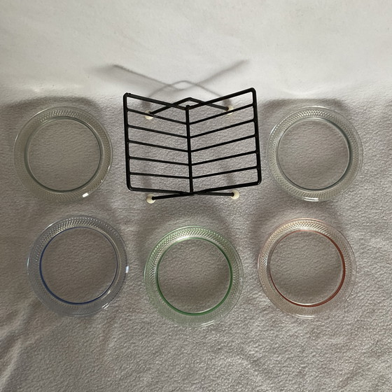 Image 1 of Posavasos con rejilla, años 60